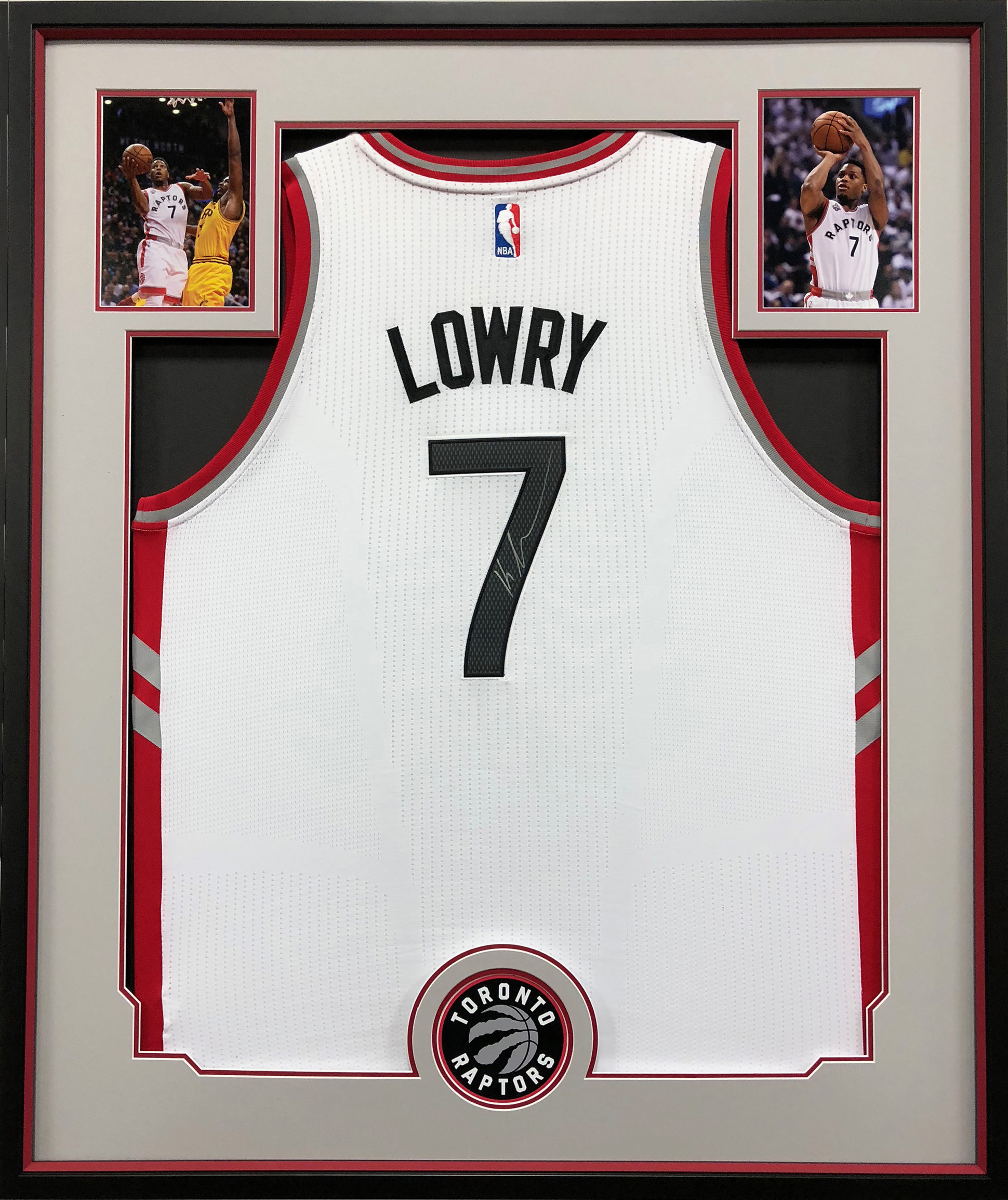 Kyle Lowry Jersey, Signed – 30×36 